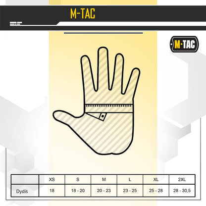 Taktinės pirštinės M-Tac Assault Tactical Mk.3